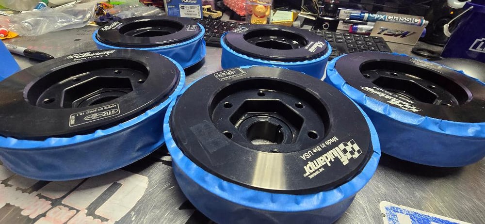 JSRXFLUIDAMPR K20C1/C4/C6/C8 Civic Type R & Type S Harmonic Damper and Gates Fleet Runner Belt