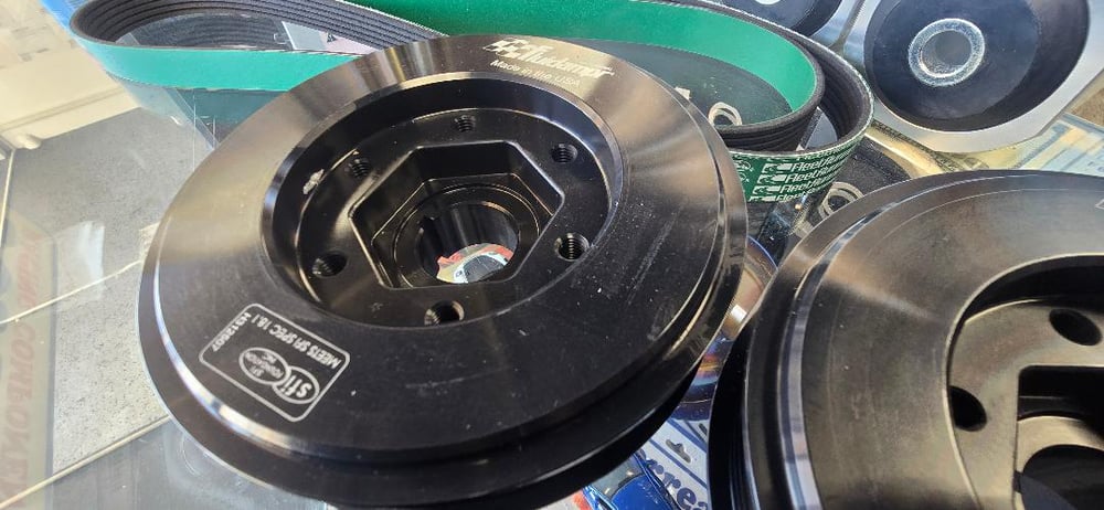 JSRXFLUIDAMPR K20C1/C4/C6/C8 Civic Type R & Type S Harmonic Damper and Gates Fleet Runner Belt