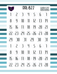 Image 23 of Date Dot Large B- B24