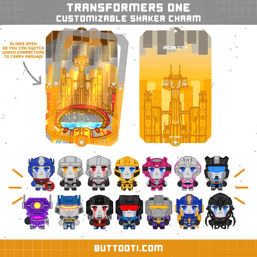 ✧ Iacon City Shaker Charm ✧