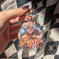 Image 2 of Cross Guild Acrylic Charm