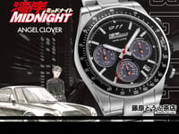 Image 5 of WANGAN MIDNIGHT × ANGEL CLOVER Collab Solar Chronograph Limited Edition Watch - TATSUYA