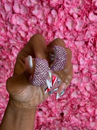 Image 1 of Bling Miley Hoops 