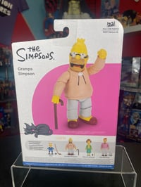 Image 3 of Grampa Simpson The Simpsons 5 Inch Wave 5 Figure by Jakks Pacific