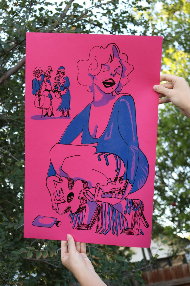 SOME LIKE IT HOT PRINT Image 2