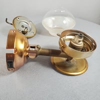 Image 6 of Humphrey LP Gas Wall Light, Pyrex Globe, Vintage Lighting, #1010