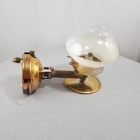 Image 13 of Humphrey LP Gas Wall Light, Pyrex Globe, Vintage Lighting, #1010