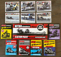 NITROslamdance 2025 TOP FUEL TRADING CARD SET (ALL 48 CARDS IN 6 PACKS)