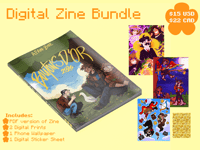 Boutons d'Or Digital Zine Bundle