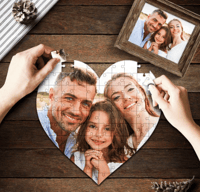 Personalized Heart Puzzles