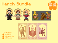 Boutons d'Or Merch Bundle