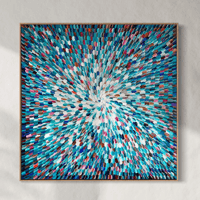 Image 11 of 'Azure 11' - 100x100cm