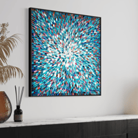 Image 17 of 'Azure 11' - 100x100cm