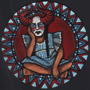 Image of Mini Original ~ La Diablada #2 ~ Make Little Girls Creepy Again