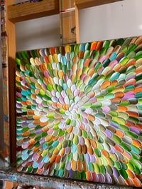 Image 5 of 'Blooms 43', diptych - 43x43cm each, FRAMED
