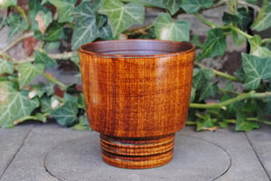 Image of Urushi sycamore cup IV - tasse urushi en érable sycomore  IV