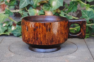 Image of Urushi sycamore cup II - tasse urushi en érable sycomore II