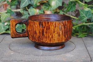 Image of Urushi sycamore cup II - tasse urushi en érable sycomore II