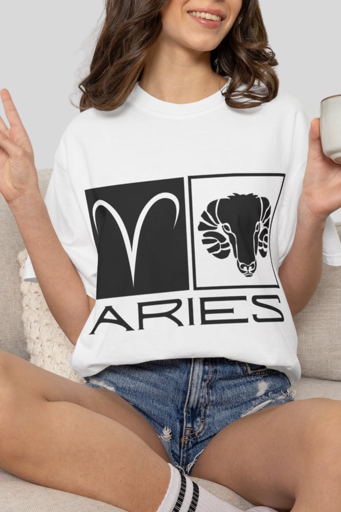 Image of Aries Zodiac Sign T-Shirt