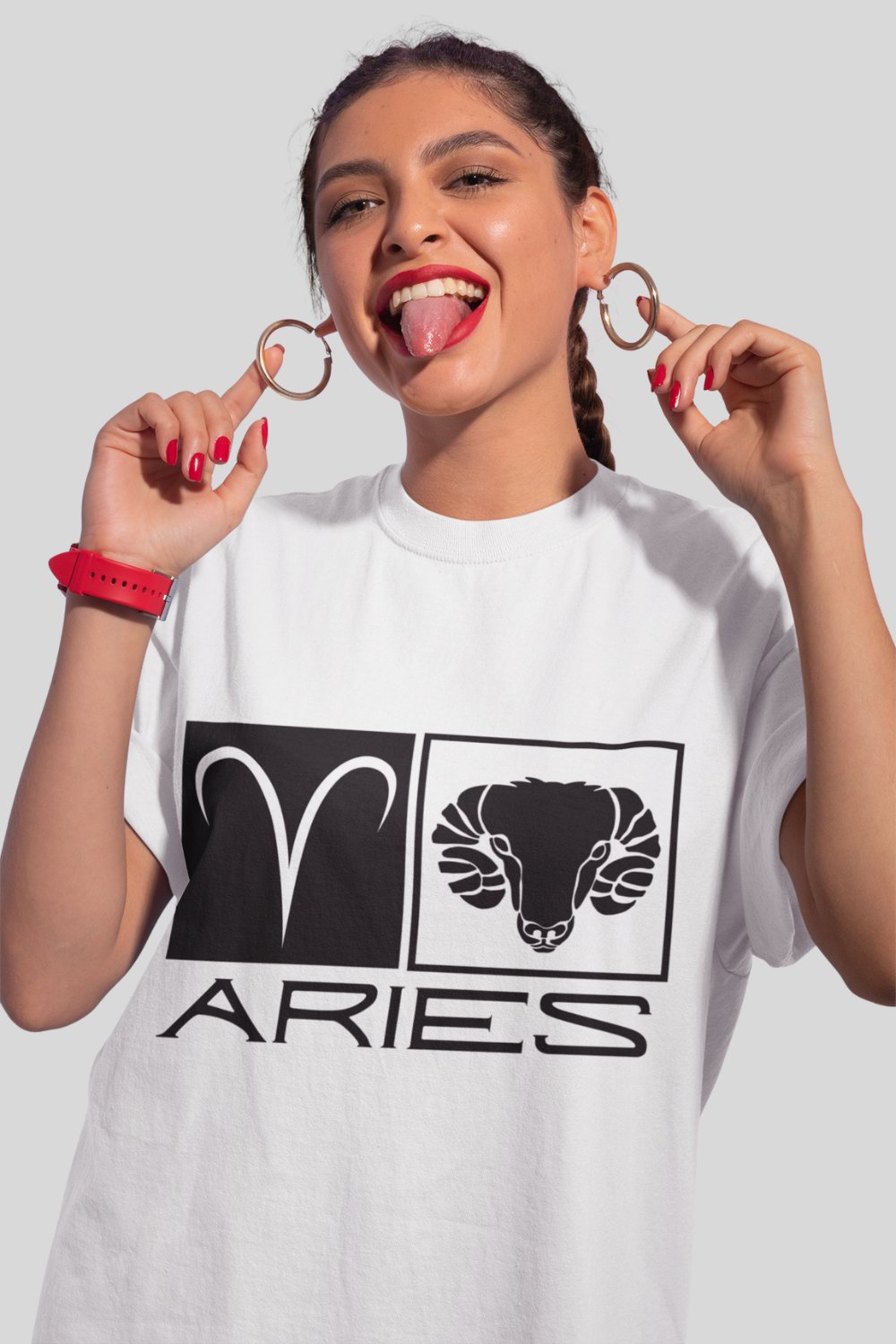 Image of Aries Zodiac Sign T-Shirt