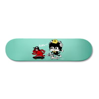 Image 1 of Cat Skateboard x Charr Deck (kids size)