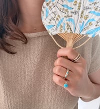 Image 4 of Handcrafted Paper Fan 2026 Summer