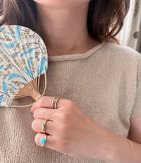 Image 5 of Victorian Turquoise  Marquise Band Ring