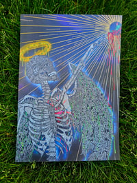 Image 4 of Heart soul and paper gold foil prints 