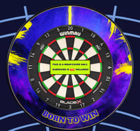 Image 1 of BORN TO WIN (CAN BE PERSONALISED) SURROUND WRAP / COVER - POLYPROP & CANVAS - EASY SELF FITTING 