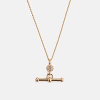 Image 1 of Heirloom T-Bar Necklace