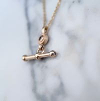Image 3 of Heirloom T-Bar Necklace