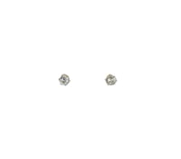 Image 1 of Dainty Diamond Studs 