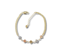 Lucky Trio Charm Bracelet