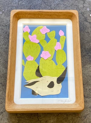 The Recess Gallery, Melanie Olrich "Cactus and Skull"