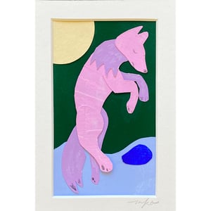 The Recess Gallery, Melanie Olrich "Jumping Coyote"