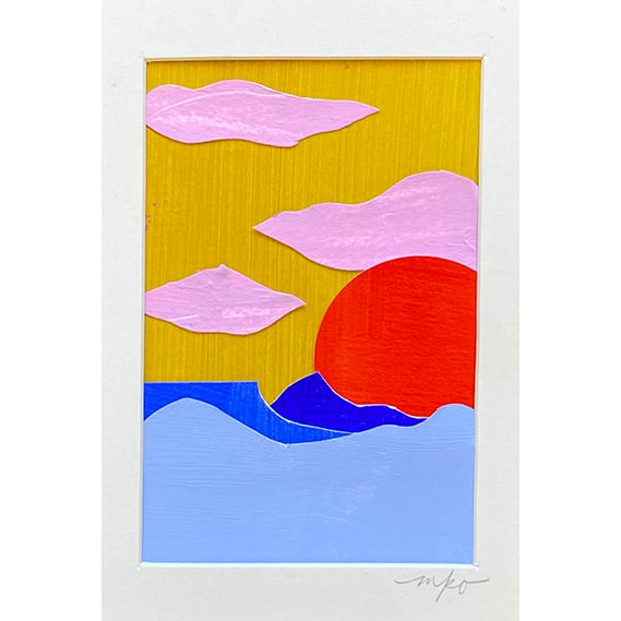 The Recess Gallery, Melanie Olrich "Mesa Verde Sunset" 