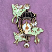 Image 1 of Lunar Moth Lantern Glow in the Dark