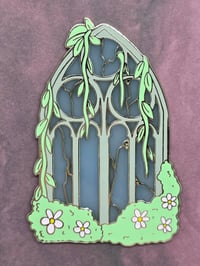 Image 2 of Morning Decay Window Enamel Pin
