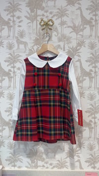 Checked shirt dress
