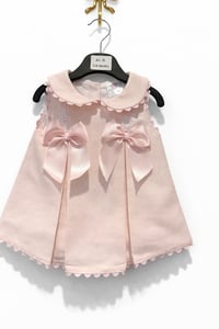 wee me double bow dress