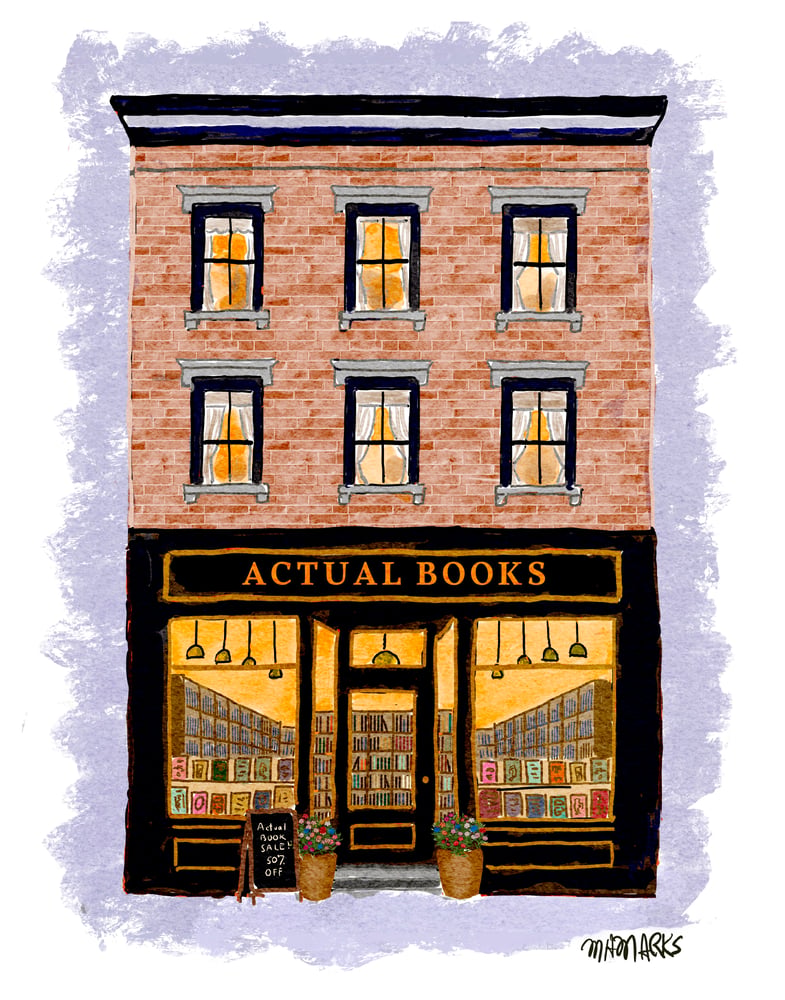 Image of Actual Bookstore