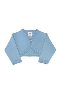 Image 3 of Pearl 100% cotton bolero cardigans