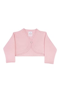 Image 5 of Pearl 100% cotton bolero cardigans