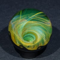 Image 14 of  Gold and Silver Fumed Vortex Marble