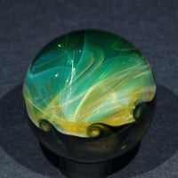 Image 4 of  Gold and Silver Fumed Vortex Marble