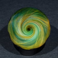 Image 15 of  Gold and Silver Fumed Vortex Marble