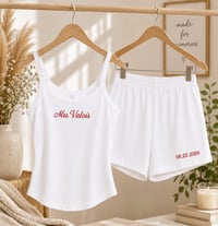 Matching bridal set 