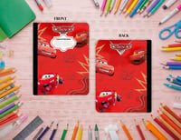 Boys CARS Composition Notebook