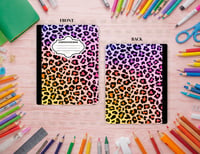 Lisa Fank Inspired Composition Notebook