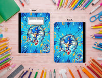 Sonic Burst Composition Notebook